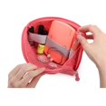 thumbnail image 2 of Universal Shockproof Charger Cable Organizer PC Supplies Mouse Storage Case Phones Earphones Travel Pouch Small Size (Watermelon Red), 2 of 2