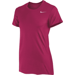 women's nike dry swoosh colorblocked training crew shirt