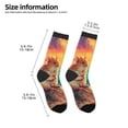 thumbnail image 2 of Uemuo Island Beach Guinea Pig Printed Kids Boys Socks Seamless Crew Socks Crazy Funny Athletic Sport Socks for Children, 2 of 6