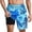 Blue, variant on Kcolen Men's Swim Trunks 5 Inch High Elastic Waist Men's Board Shorts Loose Swimming Trunks Compression Liner Beach Summer Men Swim Brief