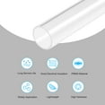 thumbnail image 3 of Unique Bargains Tube Rond en Acrylique Rigide Transparent 31mm ID x 35mm OD x 305mm, 3 of 6