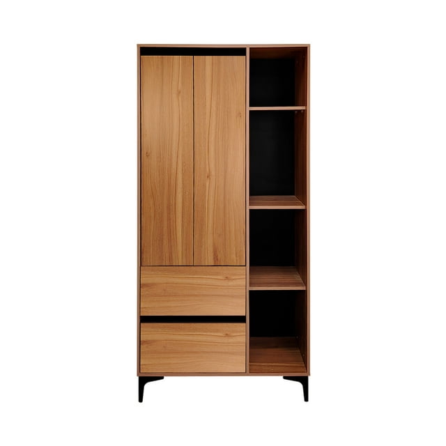 Closet Ropero, Armario Moderno con Puertas y Cajones, Mueble Organizador para Dormitorio, Diseño Minimalista y Duradero.