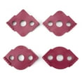 thumbnail image 4 of 4x Coins de Routeur Jig Arrondis Routage machine à Bois Jig Coins de Routeur Gabarits Rouges, 4 of 6