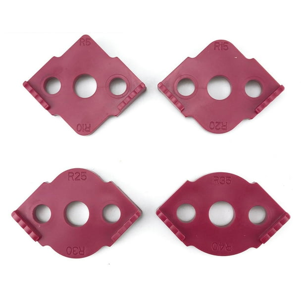 wolftale 4x Router Corner Radius Jig Routing Rounded Corners Router Bit