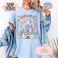 thumbnail image 2 of Castle Tinkerbell Coquette Vintage T-Shirt, Disney World Shirt, Magic Kingdom Vacation Tee, Mickey Tower Shirt, Coquette Disney Shirt, 2 of 6