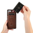 thumbnail image 6 of for Samsung Galaxy A72 5G Case, Galaxy A72 5G Case, Lightweight Premium PU Leather Galaxy A72 5G Wallet Case with Card Holders Protective Case for Samsung Galaxy A72 5G Adjustable Stand,Brown, 6 of 9