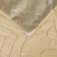 thumbnail image 3 of Unique Bargains Basho Leaf Pattern Cushion Covers Solid Fluffy Plush Pillow Covers 2 Pcs Khaki 18" x 18", 3 of 6