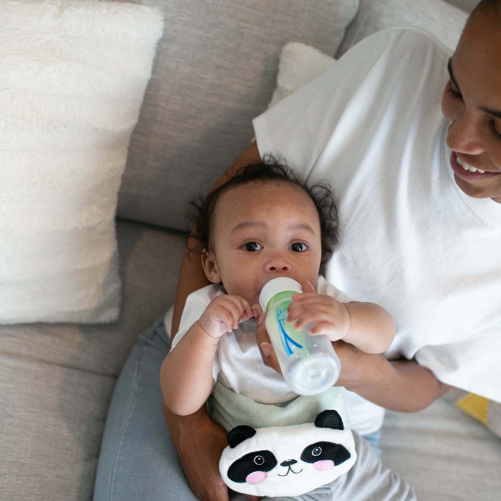Dr. Brown's Infant Gripebelt Heated Belly Band, Soothe Baby's Tummy, Gentle Warmth & Compression, Panda