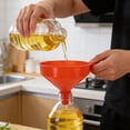 thumbnail image 2 of Car Auto Engine Funnel Oil Petrol for Liquid Washer Fluid Change Fill Transfer Funnel, 2 of 7