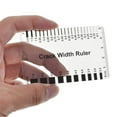 thumbnail image 5 of (10PCS) Muka Plastic Concrete Crack Width Ruler-Gloss Clear B, 5 of 5