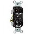 thumbnail image 3 of Pass & Seymour Réceptacle COMMERCIAL Brun Sortie Duplex 20A 125V CR20, 3 of 4