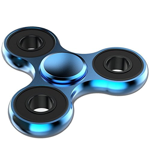 Metal Hand Spinner Alloy Fidget Focus EDC Finger Bearing Spin ADHD Autism Toy 