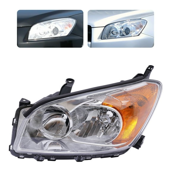 SHZICMY Headlight Headlamp w/ Turn Signal Driver Side Left LH for 2009-2012 Toyota Rav4