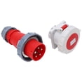 thumbnail image 3 of Industrial Plug Socket, 32A 220-380V IP67 Waterproof Female Male Plug Socket  For Indoor Outdoor Camping Use, 3 of 8