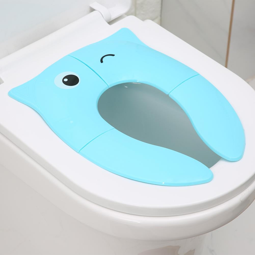 LYUMO Folding Potty Seat Pad,Kids Folding Potty Seat Pad Portable Travel Baby Toddler Toilet