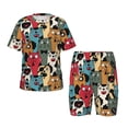 thumbnail image 1 of Balery Different Cats 1 Conjunto de Pijama Infantil de Manga Corta con Estampado – Ropa de Dormir de Algodón Suave-Small, 1 of 6