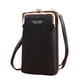 thumbnail image 3 of Crossbody Cell Phone Purse Crossbody Phone Bag Mujeres Niñas con correa ajustable Negro Yuyangstore Monedero del teléfono celular, 3 of 8
