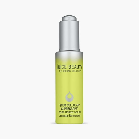 Juice Beauty Stem Cellular SuperGrape Youth Renew Serum with Hyaluronic Acid - 30 mL - Hydrates + Improves Fine Lines and Wrinkles - Vegan, Cruelty Free