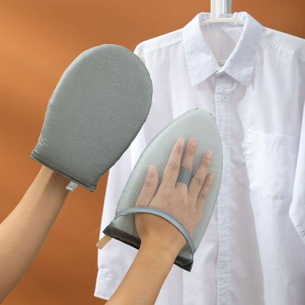 Guante para planchar prendas, guante protector antivapor con presilla para los dedos, guantes resistentes al calor para ropa