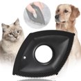 thumbnail image 2 of Removedor de pelo de animales portátil tela cepillo de eliminación rápida viaje Pro pelusa muebles sofá cama raspador lavado para sofá negro Inevent PT000629-01B, 2 of 7