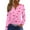 BG07_Light pink, variant on Resicozy Women Valentines Shirts Henley Neck Long Sleeve Casual Heart Printed Fashion T Shirt 2026 Hot Pink S