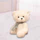 thumbnail image 5 of Osito blanco de peluche de 23 cm con bufanda, ideal para niños y niñas. Regalo perfecto para cumpleaños o Navidad., 5 of 6