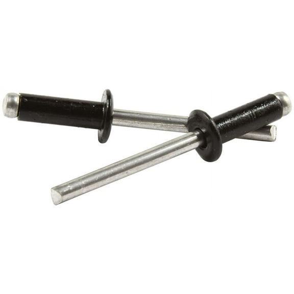 Allstar 18128 SM HD RIVET BLACK ALUM