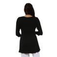 thumbnail image 4 of Women's 3/4 Maternity Sleeve V-neck Tunic, 4 of 8