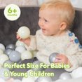 thumbnail image 3 of Baby Pool Baby Recreation Pool Soft Velvet Pool Baby Foam Pool Size 90 X 30 Cm Toys, 3 of 8