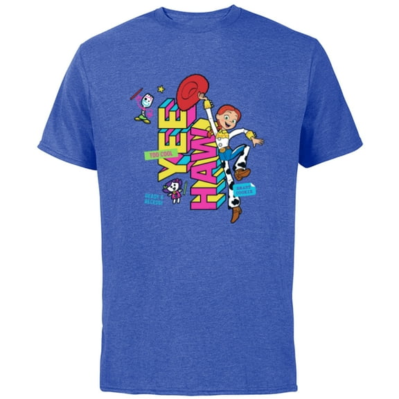 Disney and Pixar’s Toy Story Jessie Back to School - Short Sleeve Cotton T-Shirt for Adults - Customized-Royal Heather