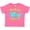 Hot Pink, variant on Inktastic My Yaya Loves Me- Cute Narwhal Boys or Girls Toddler T-Shirt