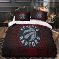 thumbnail image 1 of Toronto Raptors Bedding Set Duvet Cover Without Filler, 1 of 6