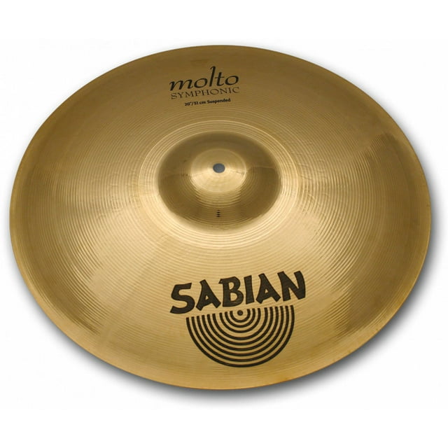 Sabian Cymbale Symphonique Suspendue AA Molto - 20 Pouces