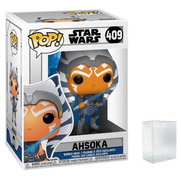Funko Pop Star Wars Ahsoka Tano Clone Wars #409 with Protector