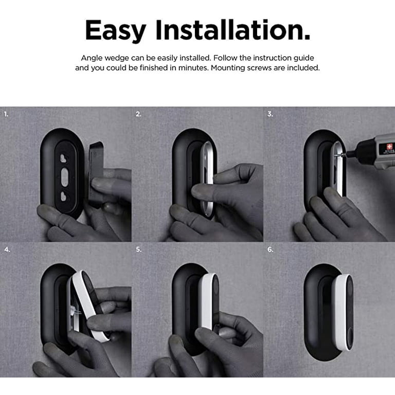 installing nest hello wedge