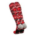 thumbnail image 2 of TCK Sports Elite Performance Over The Calf Camo Socks (Red Camo, Medium), 2 of 2