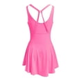 thumbnail image 5 of Women's Sleeveless 2 In 1 Athletic Tennis Dress Nylon Spandex for Sports and Daily Wear, 5 of 5