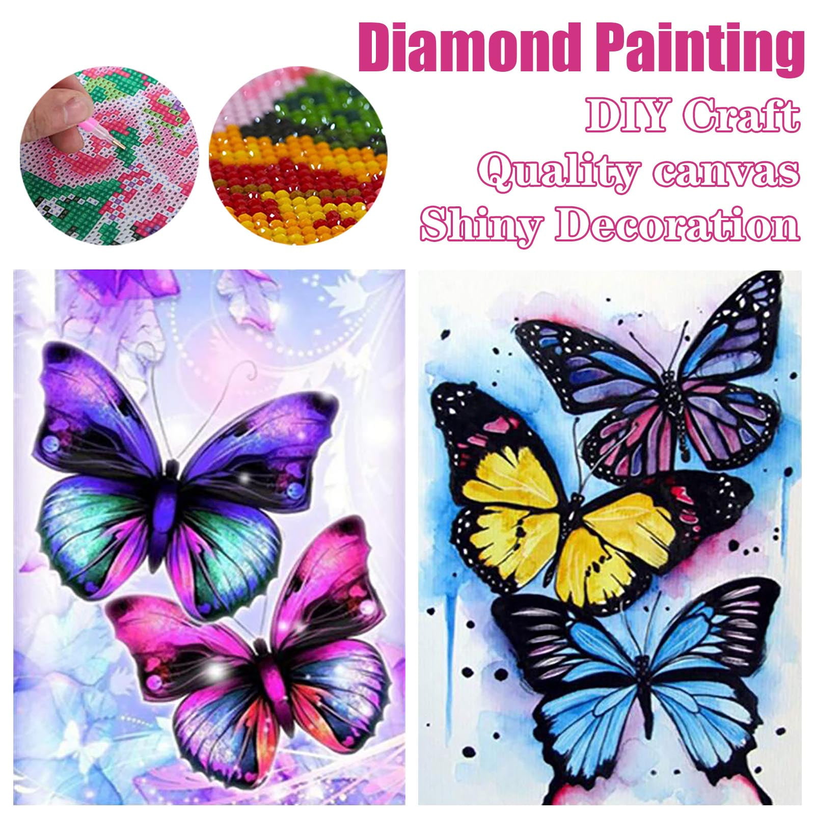 5D Embroidery Paintings Rhinestone Pasted DIY Diamond Painting CrossStitch Decor 
