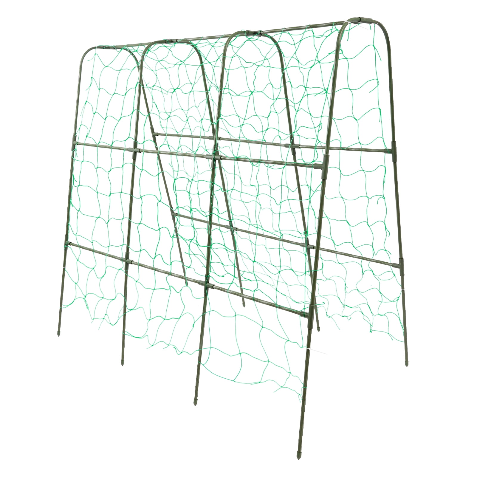 Garden Arch Tunnel Trellis, Arch Trellis for Climbing Plants, Outdoor Cucumber Trellis 3.94*3.94ft