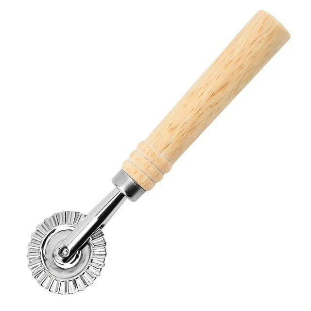 Stainless Steel Ravioli Maker Mold Tool Ravioli Stamp Set Pastry Wheel Set Cookies Cutter Set Pasta Press Kitchen Attachment Kit,Long Roller
