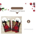 thumbnail image 2 of Monstrate Guantes para horno, decoración navideña, guantes anticalor, accesorios navideños, decoraciones para festivales, alfombrilla aislante caliente, Kits de decoración para fiestas Izquierda Monstrate HA070545-01, 2 of 6