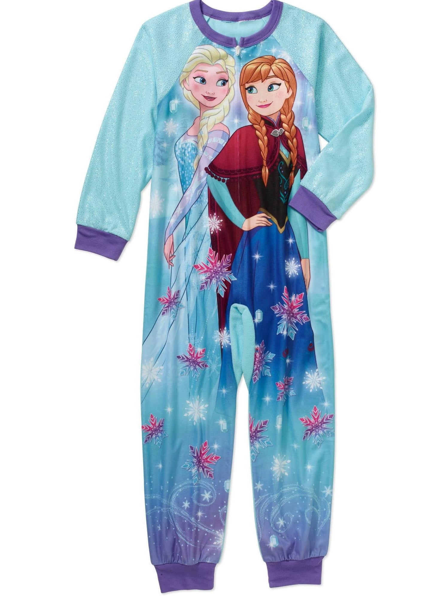 Personalised Elsa Frozen Childrens Pyjama Set Frozen Kids PJs Princess