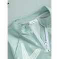 thumbnail image 6 of BemeyourBBs Toddlers Baby Boy Girl 3 Piece Swimsuit Infant Bathing Suit Starfish Swim Shirt Trunk Shorts Set and Sun Hat Long Sleeve Swimwear Sunsuit UPF 50+ Rash Guard, 6 of 9