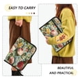 thumbnail image 4 of Accordion File Organizer with Zip Closure 13 Pockets Expanding File Folder Letter A4 Paper Document Organizer for Home Office Floral Pattern with Roses, 4 of 7