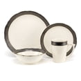 thumbnail image 1 of Cuisinart CDST1-S4AE Jenna Natural Collection Stoneware 16 Piece Dinnerware Set, 1 of 2