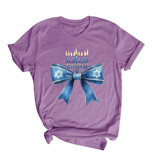 Blusas de Manga Corta para las Mujeres Divertida Impresión Cuello Redondo Camiseta Vintage, Blusas de Primavera para las Mujeres