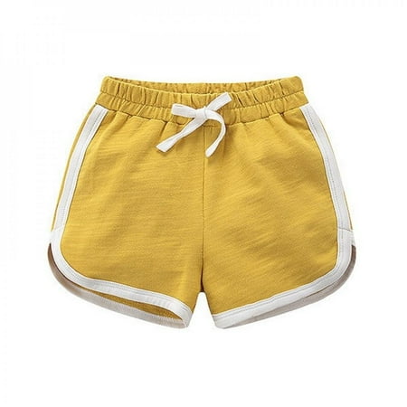 

Fantadool 18M-8 Years Kids Shorts Boys Girls Summer Sport Shorts Pants Unisex Children Candy Color Casual Short Pants Trousers Bottoms
