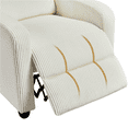 thumbnail image 5 of Yaheetech Corduroy Recliner Chair with Pocket Springs, Beige, 5 of 9