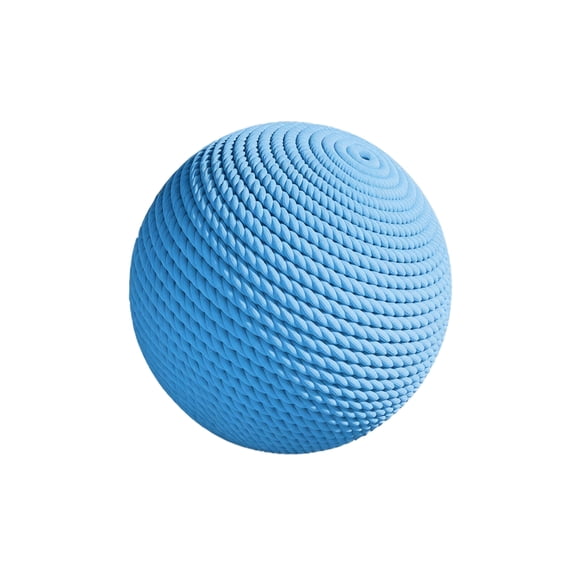 3 Inch Indestructible Dog Toys Interactive Ball for Large Dogs, Durable Chew Toys for Dog Teeth and Enrichment, Blue Fetch Toys for Aggressive Chewers