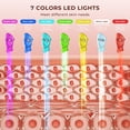 thumbnail image 3 of Morfone Red Light Therapy for Face & Neck, 7-in-1LED Face Mask with 850nm & 660nm NIR, Cordless Infrared Lights Masks for Home Working Travel Yoga Sleep, 3 of 10